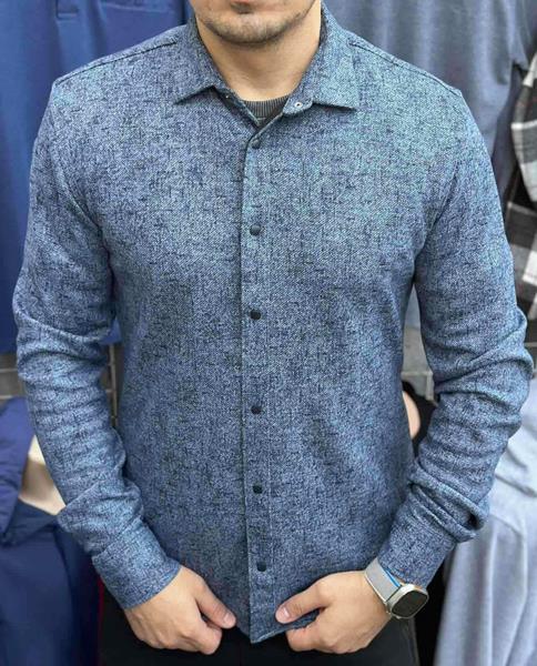 Рубашка Nik (M-2XL) 55816 blue (деми)