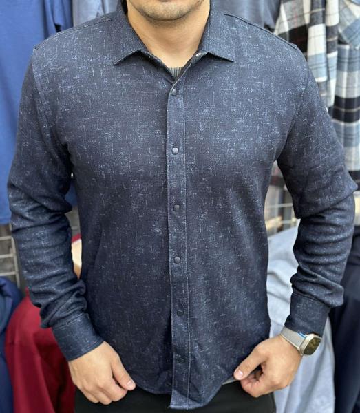 Рубашка Nik (M-2XL) 55817 navy (деми)