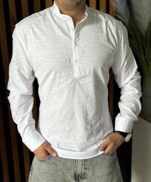Рубашка Nik (L-3XL) 55825 white (деми)