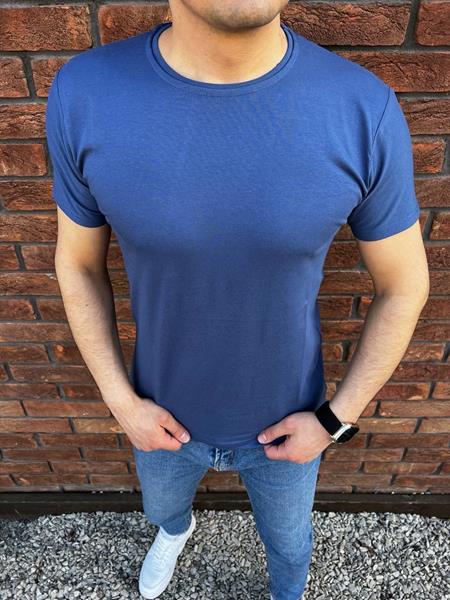 Футболка Nik (M-3XL) 55839 blue (лето)