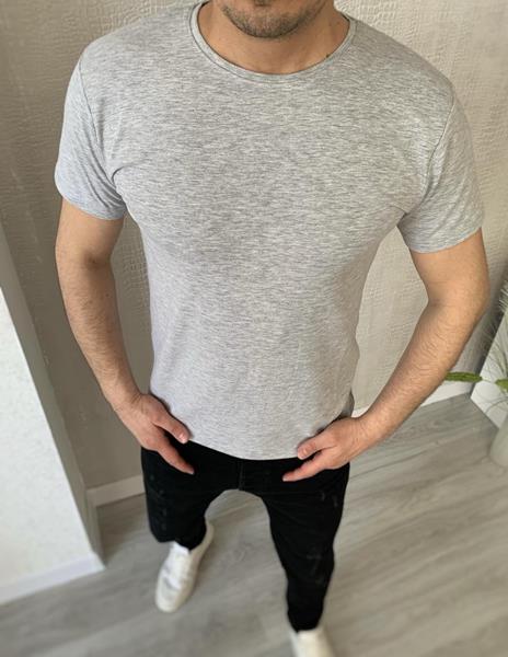 Футболка Nik (M-3XL) 55844 grey (лето)