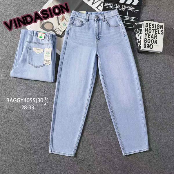 Джинсы Vindassion (28-33) 4055 l.blue (деми)