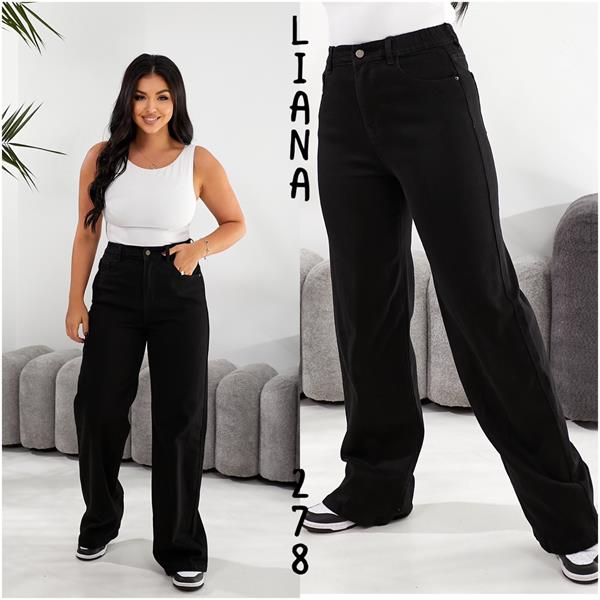 Джинсы Liana Denim (30-36) 278 black (деми)