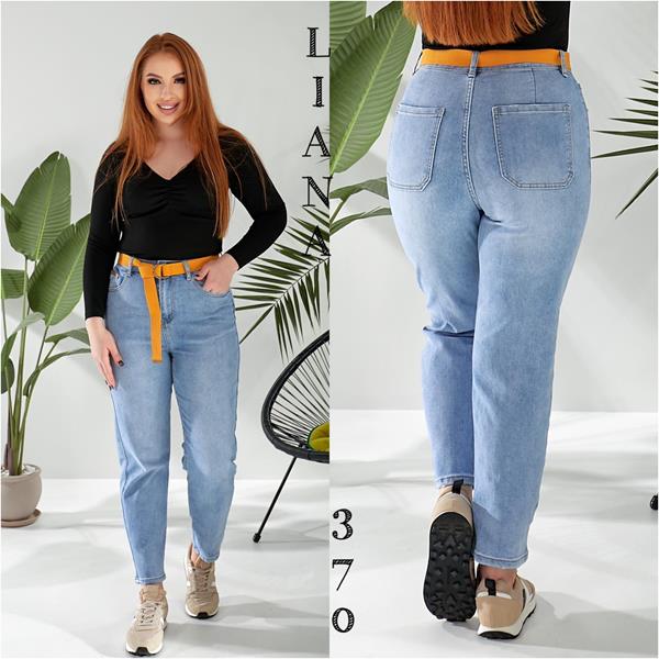 Джинсы Liana Denim (28-33) 370 l.blue (деми)