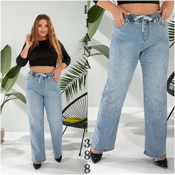 Джинсы Liana Denim (30-36) 388 l.blue (деми)