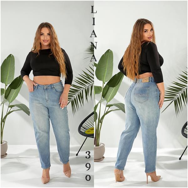 Джинсы Liana Denim (32-42) 390 l.blue (деми)
