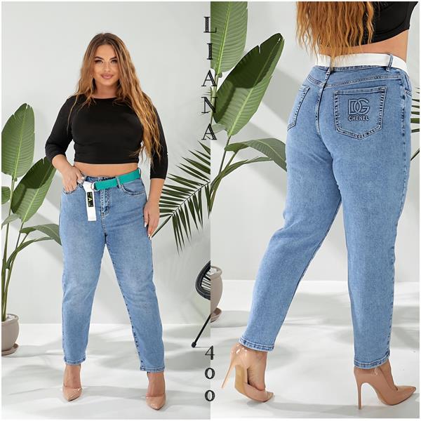 Джинсы Liana Denim (30-36) 400 l.blue (деми)