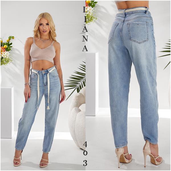 Джинсы Liana Denim (25-30) 403 l.blue (деми)