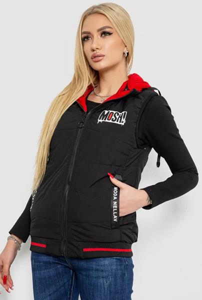 Жилетка Seven Group (S-2XL) 20166 black-red (деми)