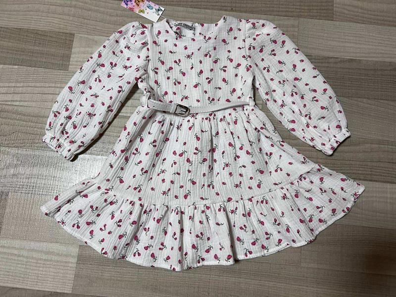 Платье Bright Harmony (104-134) BH8 white (деми)