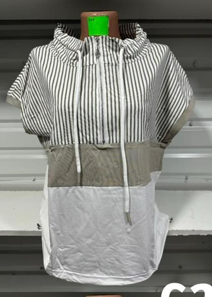 Футболка Gertie (48-58) 6305 white-grey (лето)