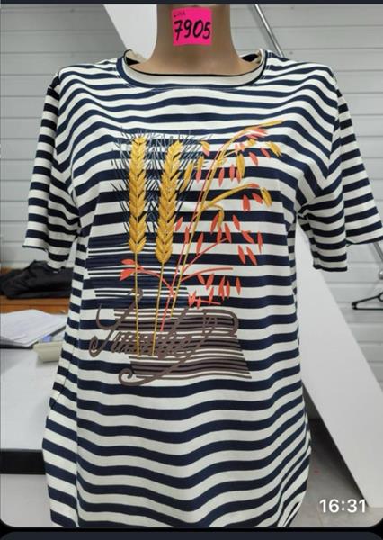 Футболка Gertie (S-2XL) 7905 navy (лето)
