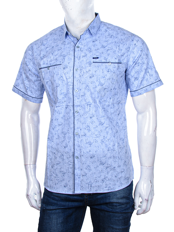 Рубашка Logaster (XL-5XL) A357-3 blue (лето)