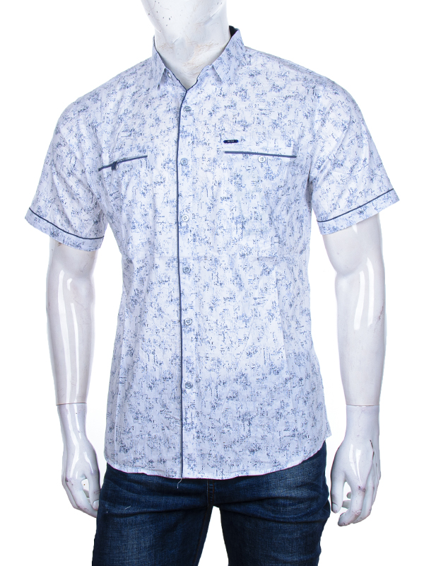 Рубашка Logaster (XL-5XL) A357-1 white (лето)