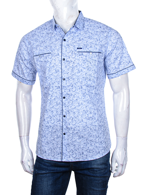 Рубашка Logaster (XL-5XL) A356-3 blue (лето)