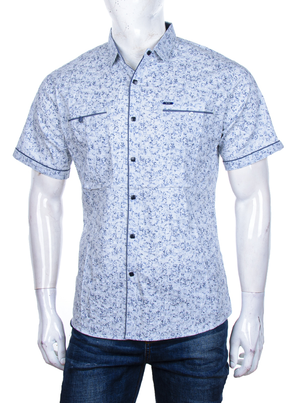 Рубашка Logaster (XL-5XL) A356-4 grey (лето)