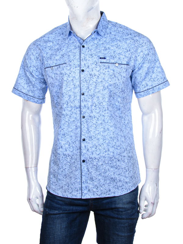 Рубашка Logaster (XL-5XL) A356-5 blue (лето)