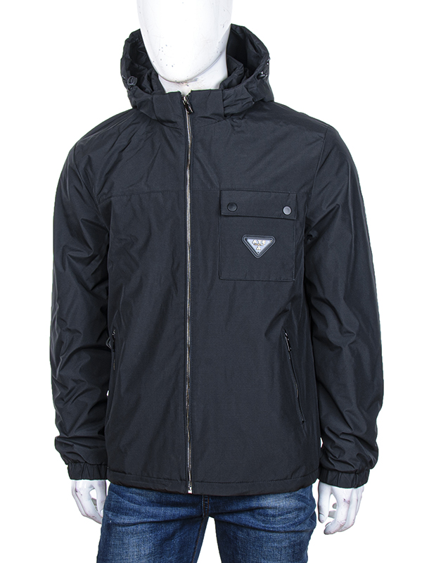 Куртка BIG clothes (48-56) 3774-983-1 black (деми)
