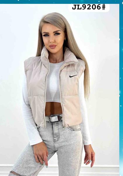 Жилетка Dorimodes (M-XL) JL9206 beige (деми)