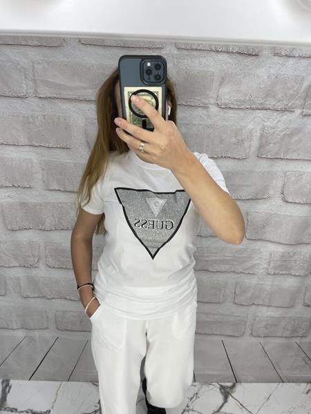 Футболка Karon (S-L) 4583 white (лето)
