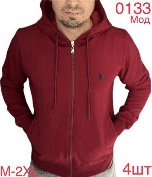 Кофта спорт Надийка (M-2XL) 0133 wine (деми)