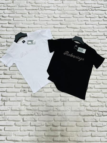 Футболка Yulichka (S-L) F111-5 white (лето)