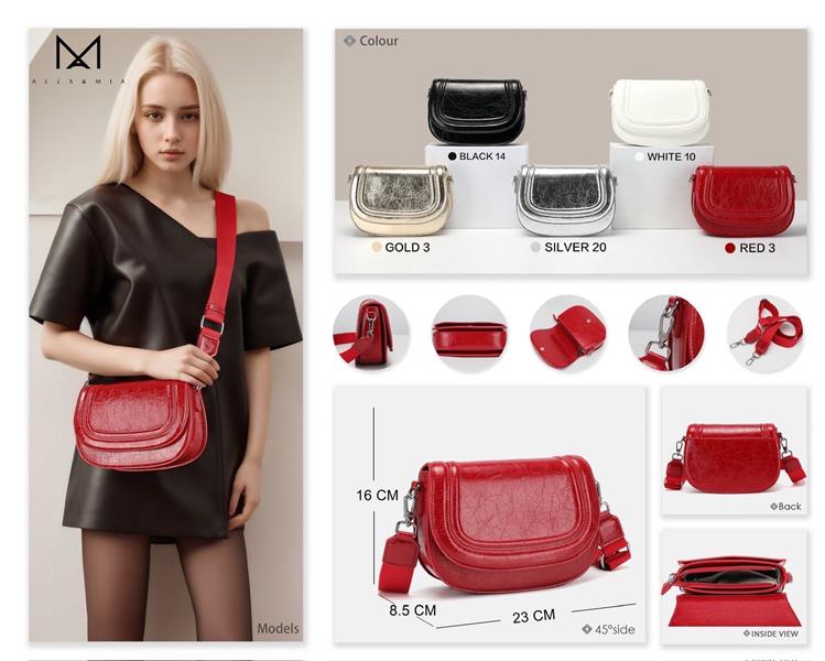 Сумка Chus (23*8.5*16) SH93671-3 red (деми)