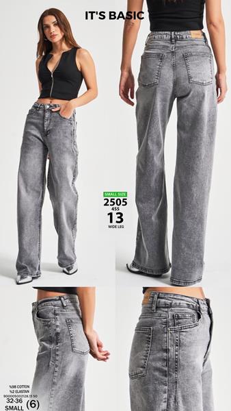 Джинсы Ruxa (32-36) 2505-4-13 grey (деми)
