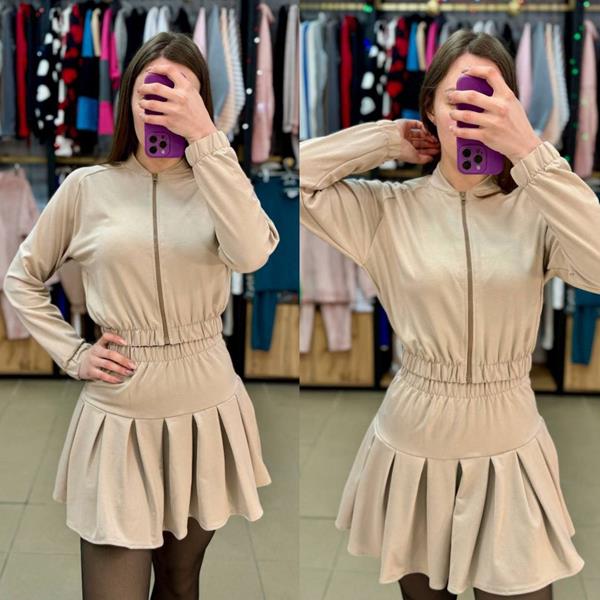 Костюм Arina (42-48) 2371 beige (деми)
