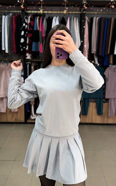 Костюм Arina (42-46) 8056 grey (деми)