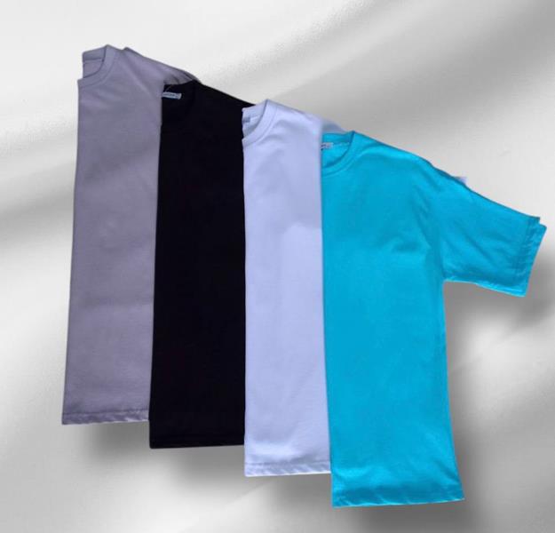 Футболка Dogan (S-2XL) DG447 l.blue (лето)