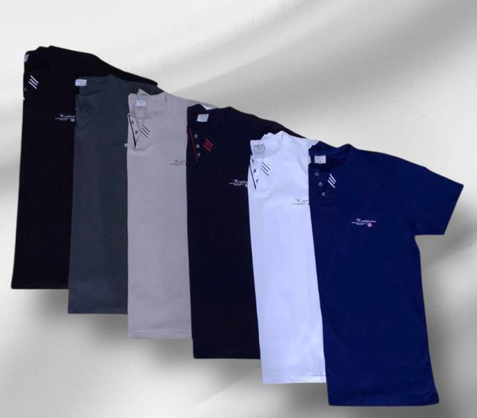 Футболка Dogan (3XL-6XL) DG481 black-white (лето)