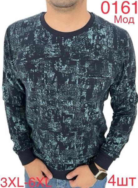 Свитер Надийка (3XL-6XL) 0161 navy (деми)