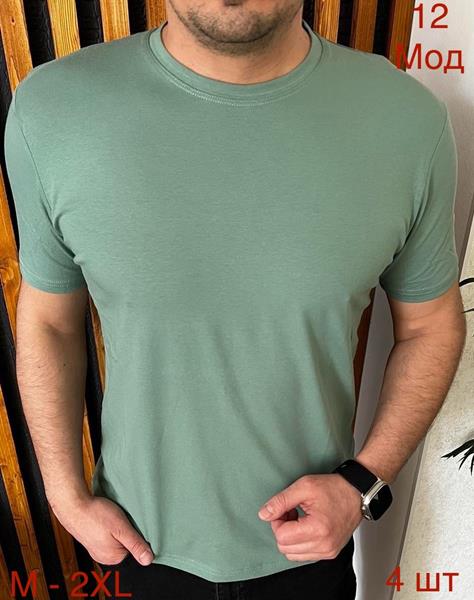 Футболка Надийка (M-2XL) 12 green (лето)