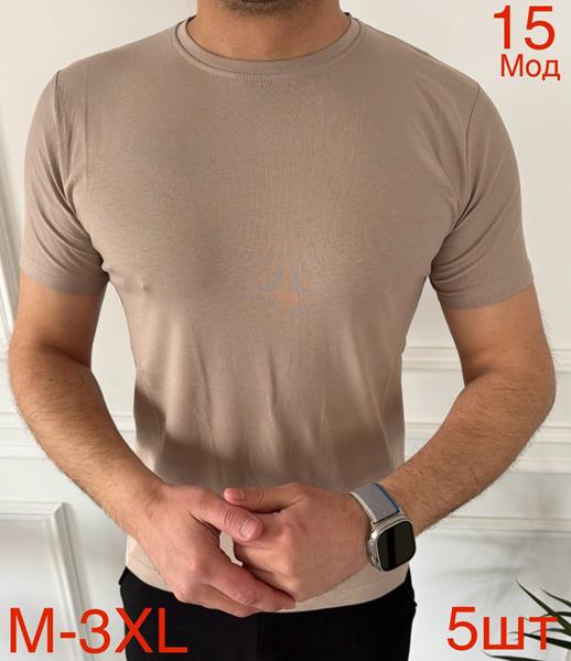 Футболка Надийка (M-3XL) 15 beige (лето)
