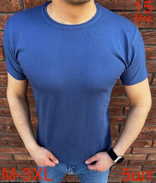 Футболка Надийка (M-3XL) 15 blue (лето)