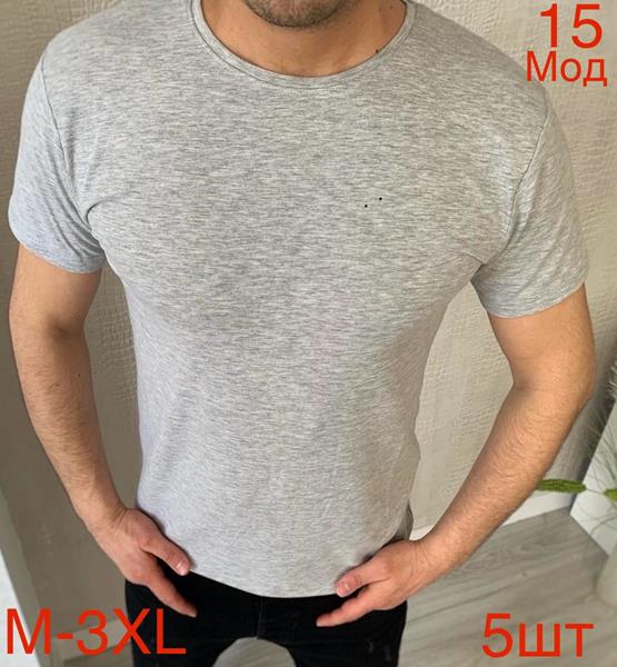 Футболка Надийка (M-3XL) 15 grey (лето)