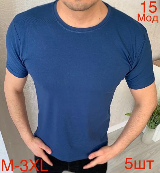 Футболка Надийка (M-3XL) 15 navy (лето)