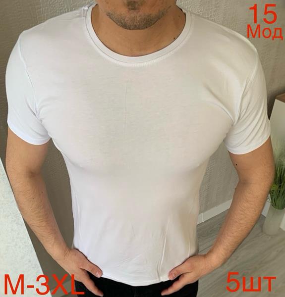 Футболка Надийка (M-3XL) 15 white (лето)