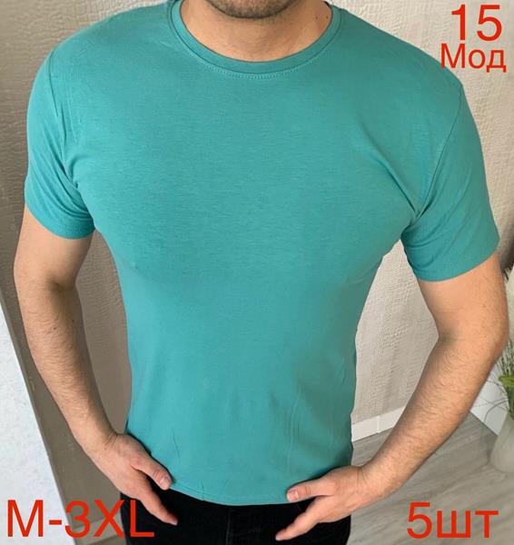 Футболка Надийка (M-3XL) 15-1 l.blue (лето)