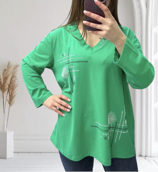 Свитер Novetly Store (52-56) 27097 green (деми)
