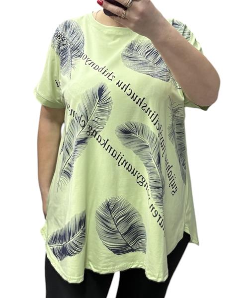 Футболка Novetly Store (60-64) 25007 mint (лето)