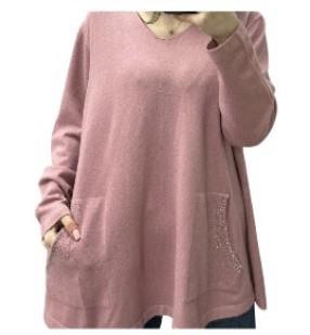 Свитер Novetly Store (52-56) 25204 pink (деми)