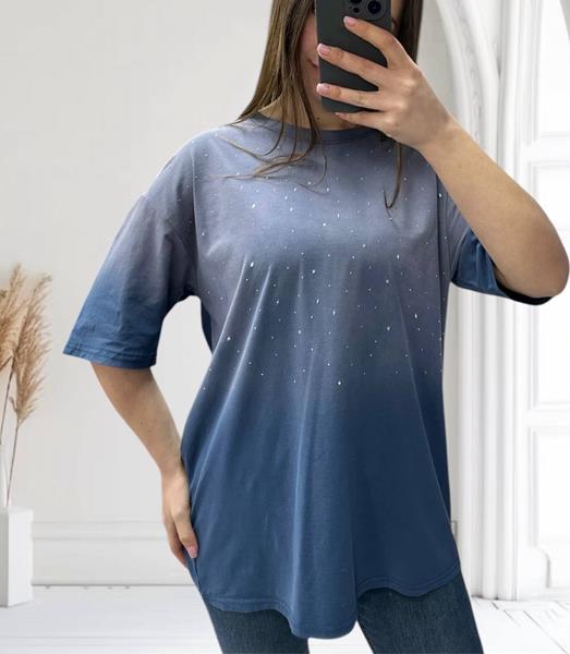 Футболка Novetly Store (46-58) 25106 blue (лето)