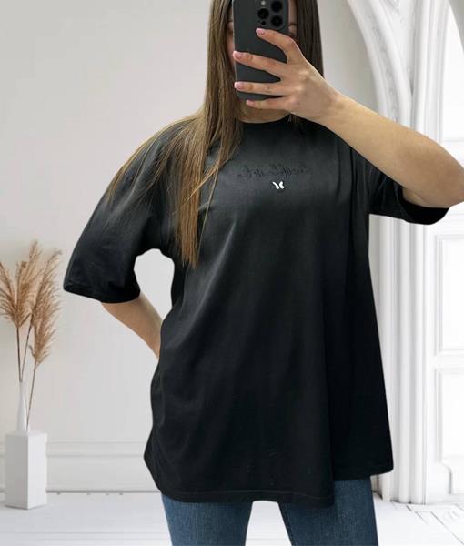 Футболка Novetly Store (46-58) 25107 black (лето)