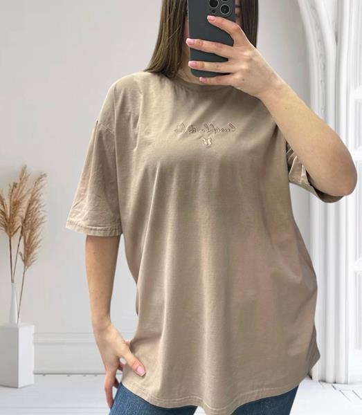 Футболка Novetly Store (46-58) 25107 beige (лето)