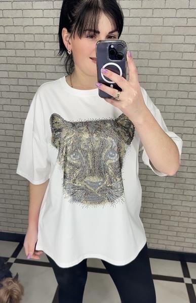 Футболка LeVisha (S-L) 250101 white (лето)