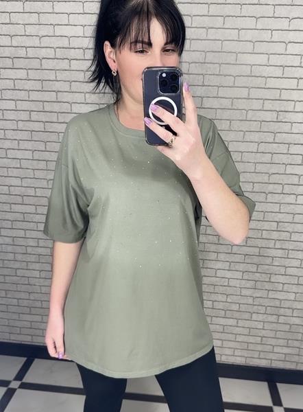 Футболка LeVisha (S-L) 250106 mint (лето)