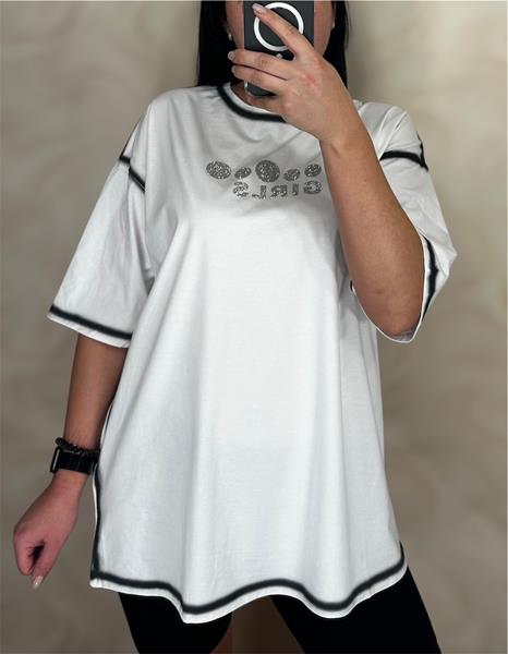 Футболка LeVisha (S-L) 25105 white (лето)
