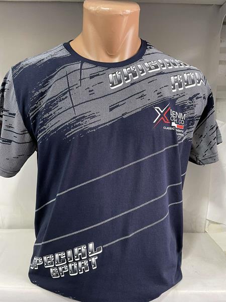 Футболка Sabihina (3XL-6XL) SB536 navy (лето)